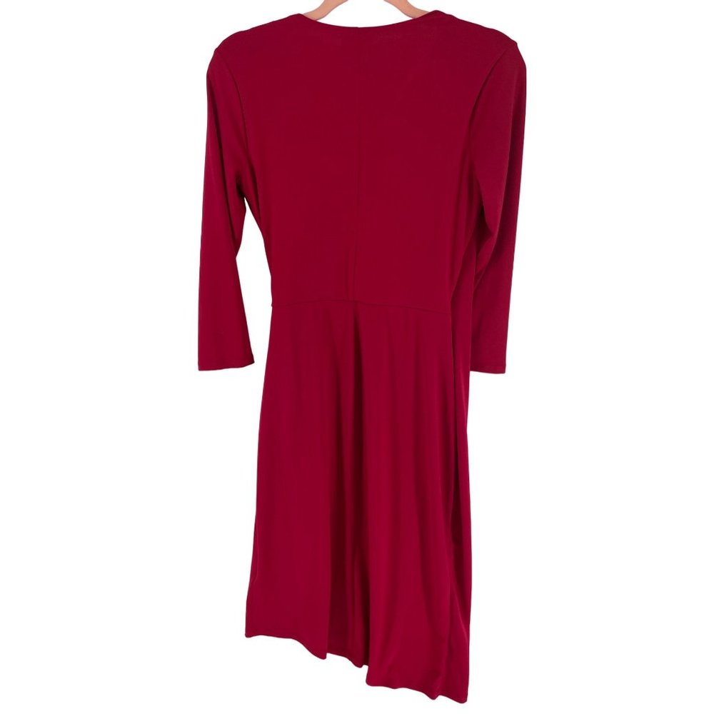 Bold Elements Women's Size Small Red Cocktail Dre… - image 2